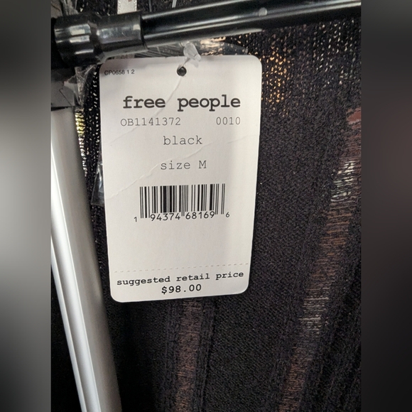 Free People distressed cardigan NWTS - Picture 2 of 7